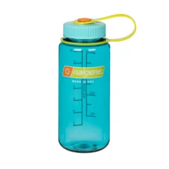 Nalgene Wide Mouth Sustain Drikkeflaske (0,5L) -Campingutstyr Salg 2024 Nalgene Wide Mouth 05l Sustain Cerulean