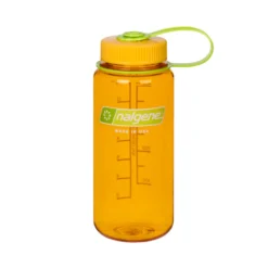 Nalgene Wide Mouth Sustain Drikkeflaske (0,5L) -Campingutstyr Salg 2024 Nalgene Wide Mouth 05l Sustain Clementine