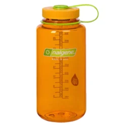 Nalgene Wide Mouth Sustain Drikkeflaske (1L) -Campingutstyr Salg 2024 Nalgene Wide Mouth 1L Sustain Drikkeflaske Clementine