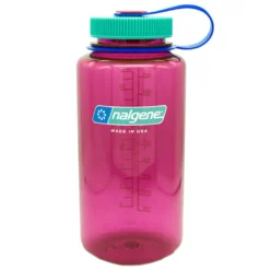 Nalgene Wide Mouth Sustain Drikkeflaske (1L) -Campingutstyr Salg 2024 Nalgene Wide Mouth 1L Sustain Drikkeflaske Electric Magenta