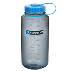 Nalgene Wide Mouth Sustain Drikkeflaske (1L) -Campingutstyr Salg 2024 Nalgene Wide Mouth 1L Sustain Drikkeflaske Grey