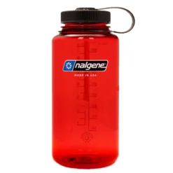 Nalgene Wide Mouth Sustain Drikkeflaske (1L) -Campingutstyr Salg 2024 Nalgene Wide Mouth 1L Sustain Drikkeflaske Red