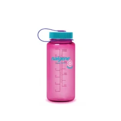 Nalgene Wide Mouth Sustain Drikkeflaske (0,5L) -Campingutstyr Salg 2024 Nalgene Wide Mouth Sustain 0 5 L Electric Magenta