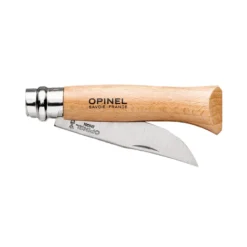 Opinel N°08 Stainless Steel Lommekniv -Campingutstyr Salg 2024 Opinel No 08 Stainless Steel Lommekniv Beech foldet