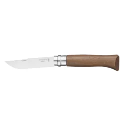 Opinel N°08 Stainless Steel Lommekniv -Campingutstyr Salg 2024 Opinel No 08 Stainless Steel Lommekniv Walnut