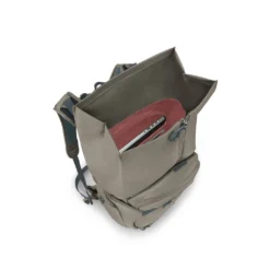 Osprey Metron 22 Roll Top Pack -Campingutstyr Salg 2024 Osprey Metron 22 Roll Top Pack Tan Concrete innsiden