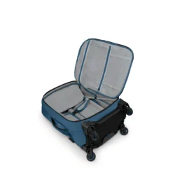 Osprey Ozone 4-Wheel Carry-on 38 Liter -Campingutstyr Salg 2024 Osprey Ozone 4 wheel Carry on Coastal Blue aapen