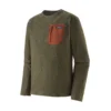 Patagonia R1 Air Crew Fleecegenser (Herre) -Campingutstyr Salg 2024 P40235 BSNG