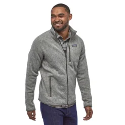 Patagonia Better Sweater Jacket Fleecejakke (Herre) -Campingutstyr Salg 2024 Patagonia Better Sweater Jacket Fleecejakke Herre Stonewash modell