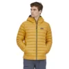 Patagonia Down Sweater Hoody (Herre) -Campingutstyr Salg 2024 Patagonia Down Sweater Hoody Herre Cabin Gold herremodell