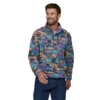 Patagonia LW Synchilla Snap-T Pullover Herre (Joy: Pitch Blue) -Campingutstyr Salg 2024 Patagonia LW Synch Snap T PO Herre Joy Pitch Blue modell