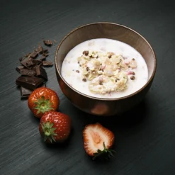 Real Turmat Sjokolademüsli (Vegetar) 5 Real Turmat Sjokolademüsli (Vegetar) -Campingutstyr Salg 2024 Real Turmat Sjokolademusli servert