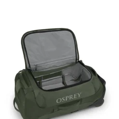 Osprey Rolling Transporter 60 Trillebag -Campingutstyr Salg 2024 Rolling Transporter 60 F20 Side2 HaybaleGreen web