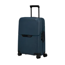 Samsonite Magnum Eco Trillekoffert (55 Cm) -Campingutstyr Salg 2024 Samsonite Magnum Eco Trillekoffert 55cm Carry On Midnight Blue