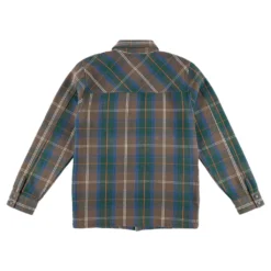Mountain Shirt Jacket (Herre) -Campingutstyr Salg 2024 Topo Mountain Shirt Jacket Herre Blue Red Plaid bak