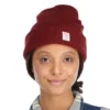 Watch Cap Lue -Campingutstyr Salg 2024 Topo Watch Cap Lue Burgundy damemodell