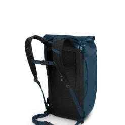 Osprey Transporter Roll Top -Campingutstyr Salg 2024 TransporterRollTopPack F21 SideBack VenturiBlue web