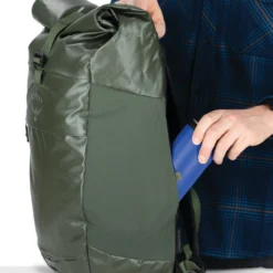 Osprey Transporter Roll Top -Campingutstyr Salg 2024 Transporter RollTop F21 Detail6 HaybaleGreen web