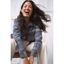 United By Blue Responsible Flanellskjorte - Pacific-Stripe (Dame) 7 United By Blue Responsible Flanellskjorte - Pacific-Stripe (Dame) -Campingutstyr Salg 2024 United By Blue Responsible Flanellskjorte Dame Pacific Stripe modell ler