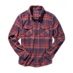 United By Blue Responsible Flanellskjorte - Merlot (Herre) -Campingutstyr Salg 2024 United By Blue Responsible Flanellskjorte Herre Merlot