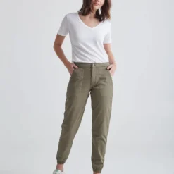 Live Free High Rise Jogger (Dame) -Campingutstyr Salg 2024 WJTS1200 LIVE LITE HIGH RISE JOGGER SLIM JOGGER FATIGUES FB jpg