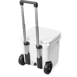 Yeti Roadie 48 Cooler Kjøleboks M/hjul -Campingutstyr Salg 2024 YETI Roadie 48L Cooler White ovenfra