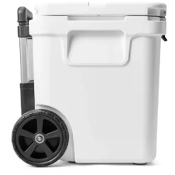 Yeti Roadie 48 Cooler Kjøleboks M/hjul -Campingutstyr Salg 2024 YETI Roadie 48L Cooler White profil