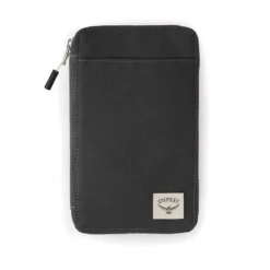 Osprey Arcane Zip Wallet -Campingutstyr Salg 2024 arcanetravelwallet s22 front stonewashblack