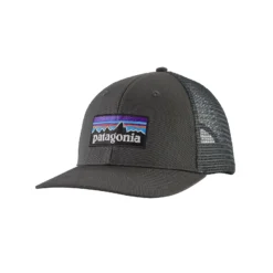 Patagonia P-6 Logo Trucker Hat -Campingutstyr Salg 2024 gray 126