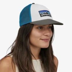 Patagonia P-6 Logo LoPro Trucker Hat -Campingutstyr Salg 2024 gray 27