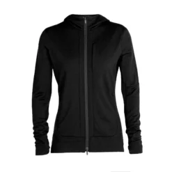 Icebreaker Quantum III LS Zip Hood Dame