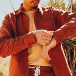 Dirt Shirt Herre -Campingutstyr Salg 2024 lighter 37