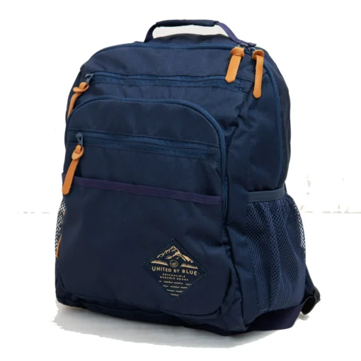 United By Blue Kids Rowe Backpack -Campingutstyr Salg 2024 rowe navy2 2000x2 f8a865c6 964b 448a bbc1 6d2815205523